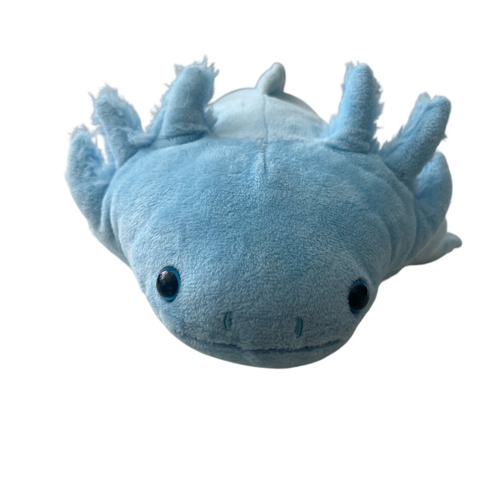 AXOLOTL Plush Soft Blue Toy Stuffed Animal Amphibian Salamander Water Dog 18"